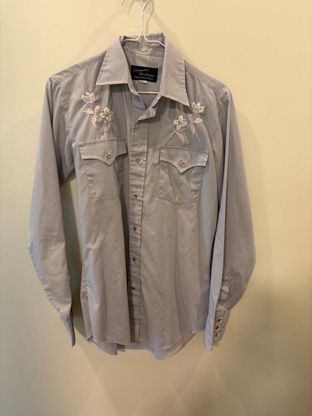 Vintage Champion Westerns Vintage Pearl Snap Shirt | 15-34 |